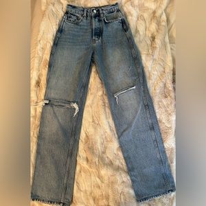 Anine Bing Kat Jean - destructed look